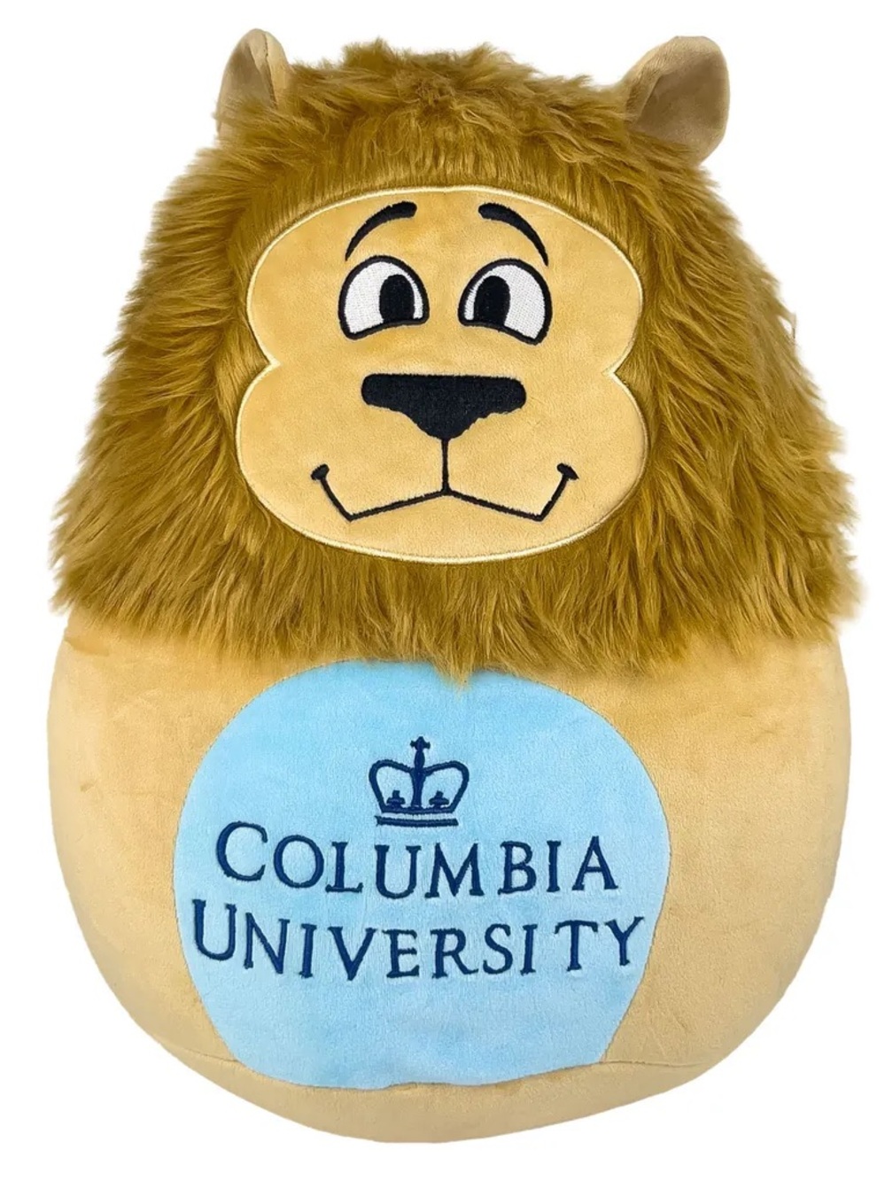 Columbia University Custom 16" Mascot Squishy - Roar-ee Throw pillow